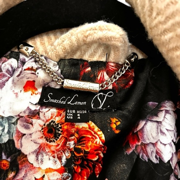 Smashed Lemon Women's Long Dress Coat- Size 4 - Picture 10 of 13